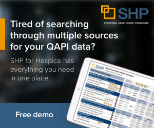 screenshot of SHP for Hospice